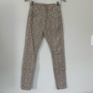 BDG High Rise Seam Jean Ankle Ditsy Floral Pants size 27x29